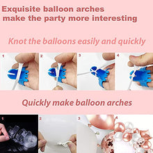 Load image into Gallery viewer, iZoeL Rose Gold Balloon Arch Garland Kit for Girl Woman Birthday Party Decoration with Tape Strips Tie Tools Flower Clips Latex Confetti Foil Star Balloon - Anniversary Celebration Supplies
