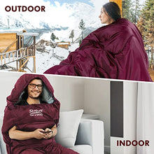 Load image into Gallery viewer, Sleeping Bag, Portable Lightweight 3-4 Season Sleeping Bags with Zippered Holes for Arms and Feet, Wearable Envelop Sleeping Bag for Adults Kids Camping, Hiking, Traveling