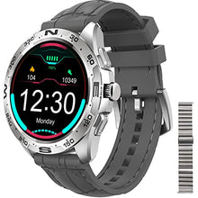 Load image into Gallery viewer, FMK Smart Watch Fitness Full Touch Screen Watch for Men, Call Dial and Text Notification Smart Watch with 24h Heart Rate Blood Pressure Sleep Monitor, IP68 Waterproof Pedometer for iOS Android