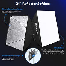 Load image into Gallery viewer, Neewer 2.6M x 3M/8.5ft x 10ft Background Support System and 800W 5500K Umbrellas Softbox Continuous Lighting Kit for Photo Studio Product,Portrait and Video Shoot Photography