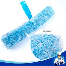 Load image into Gallery viewer, MR.SIGA Professional Window Cleaning Combo - Squeegee & Microfiber Window Scrubber, 14"