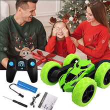 Load image into Gallery viewer, DDiswoee&Diswoe Remote Control Car RC Cars Stunt Car Toy, 4WD 2.4Ghz Remote Control Car Double Sided Rotating Vehicles 360° Flips with Headlights, Kids Toy Cars for Boys & Girls Birthday Christmas
