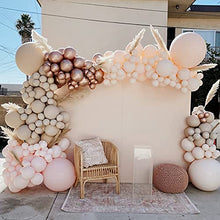 Load image into Gallery viewer, Retro Pink Balloon Garland Kit, 110Pcs Reusable DIY Doubled Dusty Pink Balloon Arch Kit for Retro Boho Wedding, Baby Shower, Bridal Engagement, Anniversary, Birthday