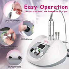 Load image into Gallery viewer, Belle Electric Nail Files, 30000RPM Professional Electric Nail Drill Machine for Acrylic Nail Gel, Efile Nail Drill with LCD Digital Display