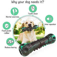 Load image into Gallery viewer, Dog Toys, HETOO Indestructible Tough Squeaky Dog Chew Toy For Aggressive Chewers Large Medium Breed Dog Toothbrush Dental Care