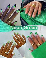 Load image into Gallery viewer, Gelike Glow In The Dark Gel Nail Polish Set, Neon Gel Nail Polishes 6PCS 10ml, Neon Green Pink Orange Yellow Blue Purple Gel Nail Polish Set, Soak Off UV Gel Neon Luminous Gel Nail Kit Nail Varnish