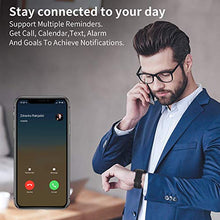 Load image into Gallery viewer, Smart Watch, DIY Fitness Tracker Face Fitness Watch with Calorie Step Counter, Blood Pressure Monitor Heart Rate Monitor Sleep Tracker, for Men Women Activity Trackers 5ATM Waterproof Smartwatch