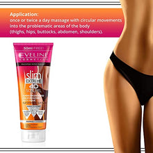 Load image into Gallery viewer, Eveline Cosmetics Slim Extreme 4D Scalpel Concentrated Slimming Cream Fast Fat Burner for Women | 250 ML | Cellulite Remover | Slim Legs and Flat Belly | Ultra Scizer Shock Therapy