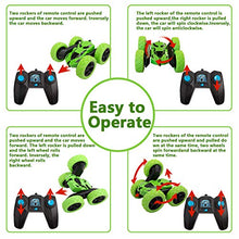 Load image into Gallery viewer, DDiswoee&Diswoe Remote Control Car RC Cars Stunt Car Toy, 4WD 2.4Ghz Remote Control Car Double Sided Rotating Vehicles 360° Flips with Headlights, Kids Toy Cars for Boys & Girls Birthday Christmas