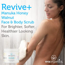 Load image into Gallery viewer, Era Organics Microdermabrasion Facial Scrub & Face Exfoliator - Spa Quality Exfoliating Face Mask with Manuka Honey & Walnut - Moisturizing Facial Exfoliant for Dry Skin, Blackheads, Wrinkles, Acne +