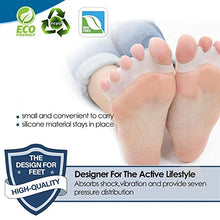 Load image into Gallery viewer, Toe Separators for Overlapping Toes, Gel Toe Straightener Bunion Corrector, Toe Spacers for Hallux Valgus, Crooked Toes Yogis Dancers or Runners