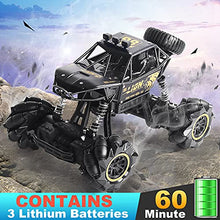 Load image into Gallery viewer, 4DRC C3 RC Car, Alloy Remote Control Drift Car for Kids,Off Road Monster Truck,All Terrain Off Road Climb 4WD Truck Electric Hobby Toy for Teens adults ,Drift 360-degree Spins Stunt Car with 3 Battery
