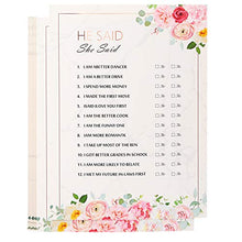 Load image into Gallery viewer, HOWAF 40 x Hen Night Party Games, Advice For The Bride Cards, How Well do You Know the Bride, 4 Games, for hen do or bridal shower with the bride to be, Pink, 5 x 7 Inches