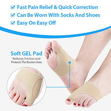 Load image into Gallery viewer, Adepoy Bunion Corrector,Orthopedic Bunion Correctors,Big Toe Separator Pain Relief,for Overlapping Toes,Hallux Valgus Correction,Hammer Toe Straightener,Day Night Support