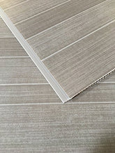 Load image into Gallery viewer, DBS Graphite Grey Modern Tile Effect Bathroom Panels Shower Wall PVC Cladding (4 Panels)