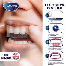 Load image into Gallery viewer, Teeth Whitening Strips - Non-Sensitive Formula - 20 Whitening Sessions - Safe for Enamel - 40 Peroxide Free Whitening Strips with Mouth Opener Included