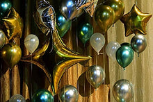 Load image into Gallery viewer, 100pcs Green Balloon Garland Kit, 16Ft Long Green Gold & Silver Arch for Boy Girl Birthday Party Baby Shower Decorations