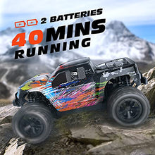 Load image into Gallery viewer, Tecnock Remote Control Car 38km/h High Speed RC Cars, 4WD Off Road Monster Truck All Terrain, 1:18 Electric Racing Car 2.4GHz RC Buggy Vehicle for Adults and Kids