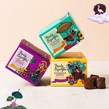Load image into Gallery viewer, Monty Bojangles Cocoa Dusted Truffles Gift Tower | 3 Gift Boxes - Choccy Scoffy, Scrumple Nutty, Flutter Scotch | Cocoa Dusted Chocolate Truffles, 300g (3 x 100g Gift Pack)