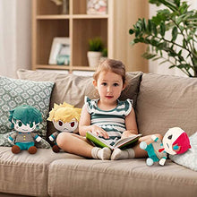 Load image into Gallery viewer, MHA Plush Doll Pillow Creative Soft Stuffed Anime Plush Doll Christmas New Year Gift 25CM (Todoroki Shouto)