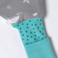 Load image into Gallery viewer, Slumbersac Baby sleeping bag with feet | 100% cotton Sleeping Bag 1 tog for summer 90cm Safari | Baby sleep bag with legs and foot cover for babies from 90 to 100 cm