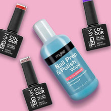Load image into Gallery viewer, Mylee Gel Prep & Wipe Gel Nail Polish Finishing Wipe Residue Cleaner Remover 250ml + 100x Lint Free Wipes Kit, Preparation & After Care, UV LED Gel Polish Base Pre & Post Wipe, Sanitising & Removing Tacky Layer