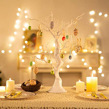 Load image into Gallery viewer, Sziqiqi White Twig Tree Wedding Easter Centrepieces for Tables Decoration, Artificial Easter Tree for Centerpiece for Weddings Christmas Easter Birthday Party Tabletop Decoration, 58cm Height