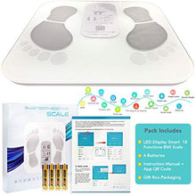 Load image into Gallery viewer, Bathroom Scales Digital Weight Scale (UK Company) Smart Scales Body Fat Scales Bluetooth Scales