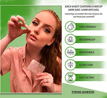 Load image into Gallery viewer, Spot Pimple Patches Hydrocolloid Salicylic Acid Cleanses Pimples Invisible Spot Dots Suitable for Acne Prone Skin (36 Dots)