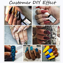 Load image into Gallery viewer, Makartt Blooming Gel Nail Polish 6 Colors Set, Nail Ink Magic Watercolor Blossom Red Pink Blue Green Marble Floral Print Nail Design Summer