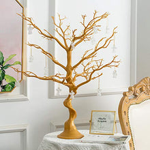 Load image into Gallery viewer, NUPTIO Gold Tree Easter Trees - 76cm Tall Fake Christmas Trees Indoor Ornament Display Manzanita Halloween Tree Outdoor Wedding Centerpieces for Tables Living Room Birthday Party Decorations