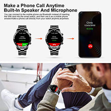 Load image into Gallery viewer, LIGE Smart Watch for Men, Bluetooth Calls Voice Chat Fitness Tracker with Blood Pressure Heart Rate Sleep Monitor,1.3" Full Touch Screen Activity Trackers IP67 Waterproof Pedometer for iOS Android