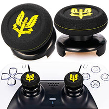 Load image into Gallery viewer, Playrealm FPS Thumbstick Extender & Printing Rubber Silicone Grip Cover 2 Sets for PS5 Dualsenese & PS4 Controller(SAS Who Dares Wins)