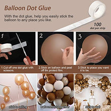 Load image into Gallery viewer, Thinbal Balloons Garland 115pcs Jungle Safari Theme Party Decorations Caramel Coffee Brown Nude Balloons Arch Garland Kit for Kids Boys Girls Birthday Party Safari Baby Shower Wedding Party Supplies
