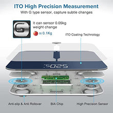 Load image into Gallery viewer, Scales for body weight, BAIFROS Smart Digital Bathroom Weighing Scales with ITO Coating Technology - Smart APP Fit Tracker Scales for Fitness ST/LB/KG