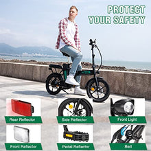 Load image into Gallery viewer, HITWAY Electric Bike E-Bike Foldable City Bikes 8.4h Battery, 250W Motor, Assist Range Up to 35-70Km BK5