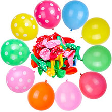 Load image into Gallery viewer, Qpout Happy Birthday Balloons Banners Set, Unique Lollipop Banner Garland and 50 Pieces Balloons for Holiday Birthday Wedding Party Photo Props and Backdrop Favour Decor Supplies …