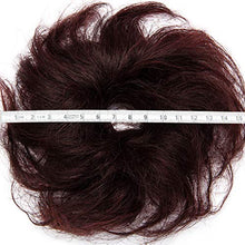 Load image into Gallery viewer, 100% Human Hair Messy Hair Bun Extension Curly Hair Scrunchies Chignon Extensions Updo Bun Ponytail Donut Hairpiece for Women