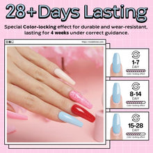 Load image into Gallery viewer, Modelones Gel Nail Polish, 6 Pink Cherry Colors Gel Polish Kit Nude Pink Glitter Spring Summer Nail Polish Gel Red Color Changing Gel Nail Soak Off DIY Nail Art 2022 Popular Mother's Day Gift Manicure