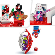 Load image into Gallery viewer, LEGO 10784 Marvel Spider-Man Webquarters Hangout, Spidey And His Amazing Friends Series, Toy for Kids Age 4 with Miles Morales and Green Goblin