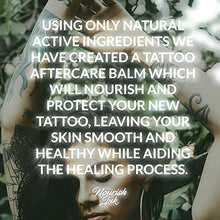 Load image into Gallery viewer, Nourish Ink | Professional Tattoo Aftercare Cream/Balm 100ml | Developed & Manufactured by Nourish Ink | Made in the United Kingdom | For Direct Use on Fresh Tattoos & Continual Aftercare
