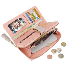 Load image into Gallery viewer, Ladies Purse, Women's Wallet with Multiple Card Slots and Roomy Compartment (Stripe)