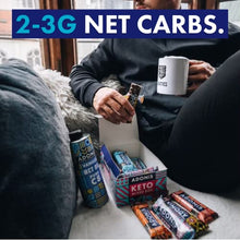 Load image into Gallery viewer, Adonis Keto Bars Mixed Box (20 Bars) | All 5 Flavours of High Protein Bars & Nut Bars | Vegan & Keto-Friendly | 100% Natural | Low Sugar, Calorie & Carb for Weight Loss | Ideal for Breakfast