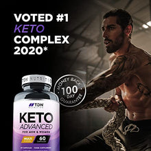 Load image into Gallery viewer, Keto Diet Pills for Men & Women - 1 Month Supply - mct Oil & Green Tea Plus Vitamins and Minerals - UK Made - Vegan - Contributes to Fatty Acid & Carb Metabolism - Safe & EU Legal Formulation