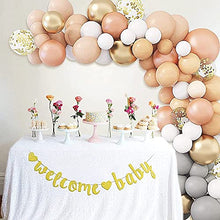Load image into Gallery viewer, Balloon Arch Garland Kit, 125pcs Wedding Decoration, Party Confetti Balloon,Latex Balloon & Tying Tool, Balloons for Baby Shower
