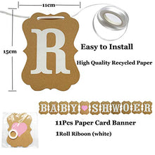 Load image into Gallery viewer, 58pcs Girls Baby Shower Decorations Girl Baby Shower Decorations Pink Set Include Mummy to Be Sash, Baby Shower Photo Booth Props Balloons Banners Confetti for Baby Shower Favor (Pink)