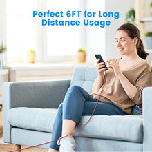 Load image into Gallery viewer, iPhone Charger Cable, Lightning Cable 3Pack 6FT/1.8M iPhone Charger Braided Long iPhone Charger Lead USB Fast Charging Cable Compatible with iPhone 11/Pro/Xs Max/X/8/7/Plus/6S/6/SE/5S iPad and More