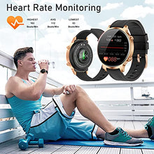 Load image into Gallery viewer, Smart Watch For Men,1.3" Full Touch Screen With Heart Rate Monitor Sleep Monitor,GPS Smartwatch Activity Tracker Pedometer,IP68 Waterproof Women Men Smart Watches For IOS Android