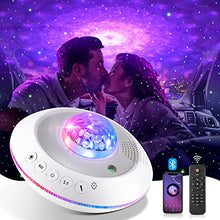 Load image into Gallery viewer, Star Projector, Galaxy Projector with 41 Modes, Night Light Projector with Remote, Timer Galaxy Light, Music Player Star Light for Kids Baby Adults Bedroom/Party/Ceiling/Space/Soothing Sleep
