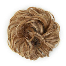 Load image into Gallery viewer, MORICA 1PCS Messy Hair Bun Hair Scrunchies Extension Curly Wavy Messy Synthetic Chignon for women Updo Hairpiece